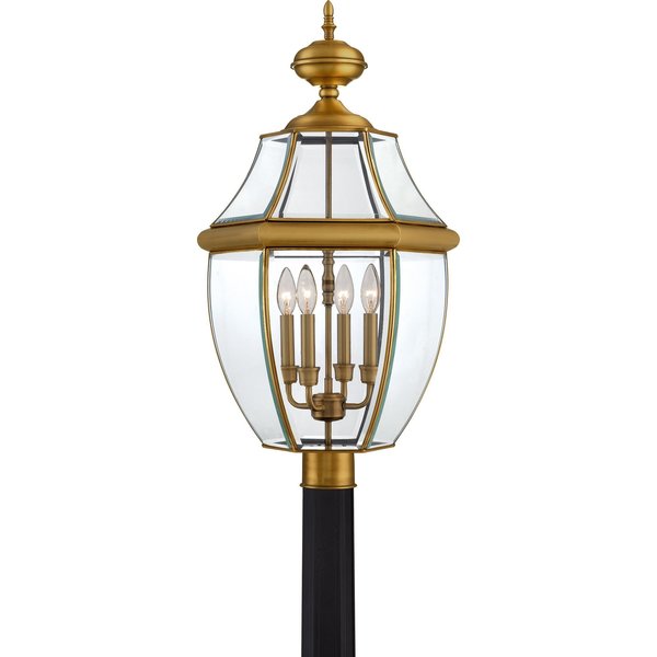 Quoizel Newbury Outdoor Post Lantern NY9045A